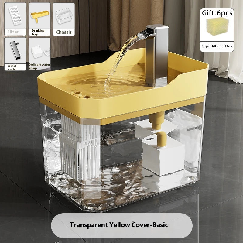 Cat Water Fountain Cat Automatic Water Dispenser Filters Circulating Flowing Water Intelligent Pet Automatic Water Dispenser