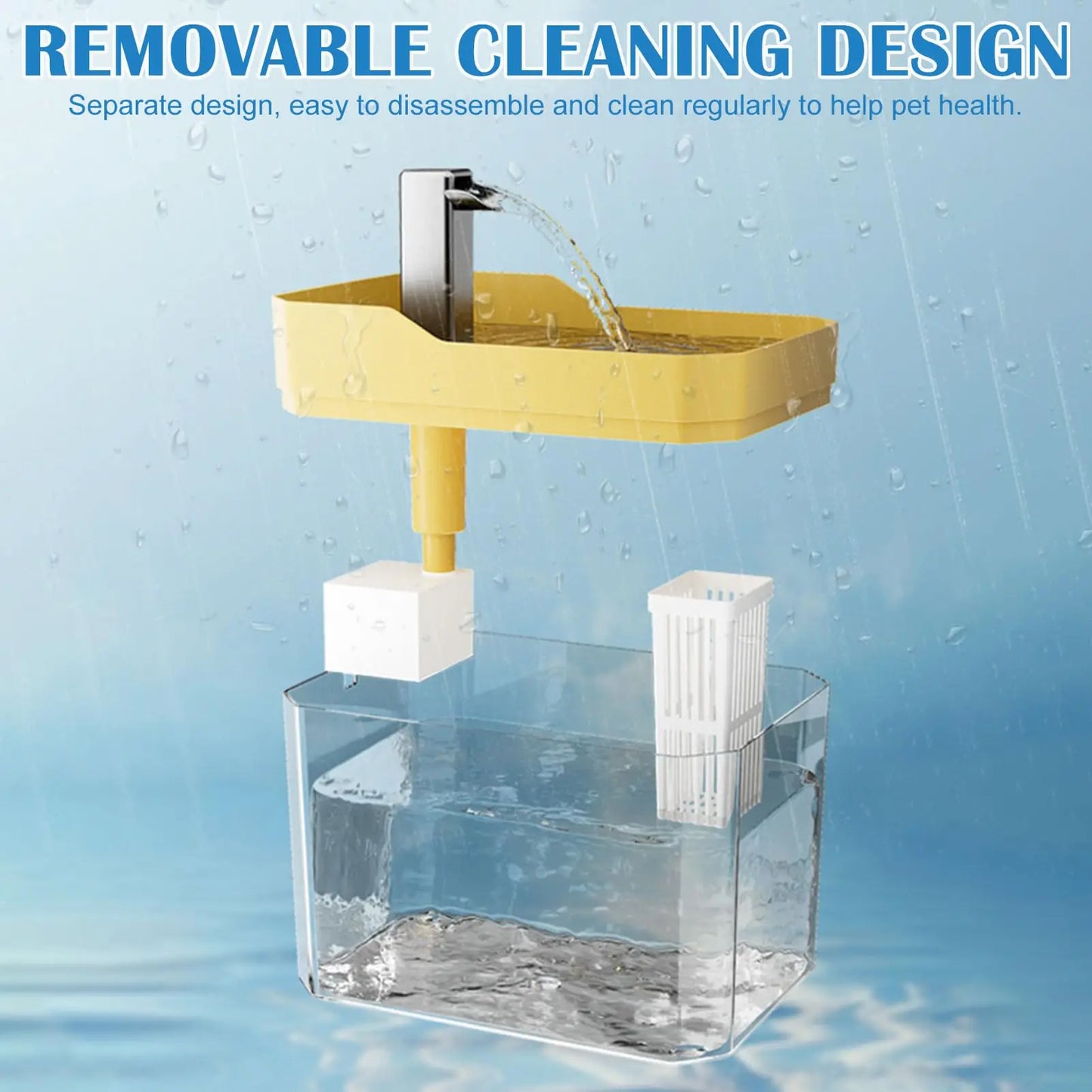Cat Water Fountain Cat Automatic Water Dispenser Filters Circulating Flowing Water Intelligent Pet Automatic Water Dispenser